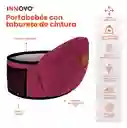 Cargador Canguro Ergonómico Para Bebes Niños De 0 A 4 Años Vinotinto Innovo