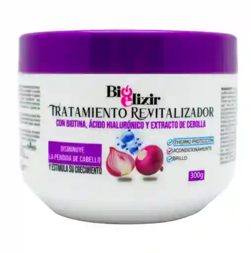 Tratamiento Capilar Bioexilir Con Extracto De Cebolla 300g