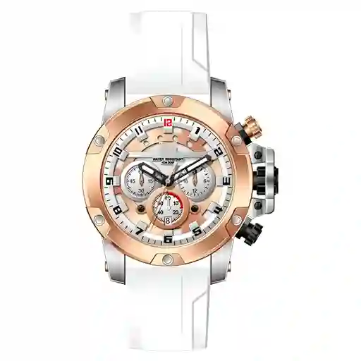Reloj G-force H3958g Cronografo Funcional Goma + Estuche