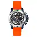 Reloj G-force H3958g Cronografo Funcional Goma + Estuche