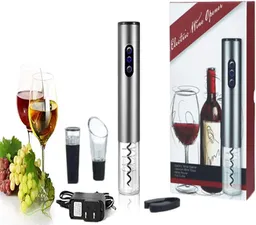 Kit Sacacorchos Para Botella De Vino Electrico Recargable