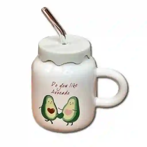 Taza Mug Pocillo Aguacates