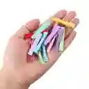 20 Piezas Pinzas Para El Cabello De Cocodrilo Coloridas, Horquilla De 40mm, Horquilla Para Dientes, Accesorios De Ajuste En Blanco Para Fabricación De Joyas, Cabello Diy