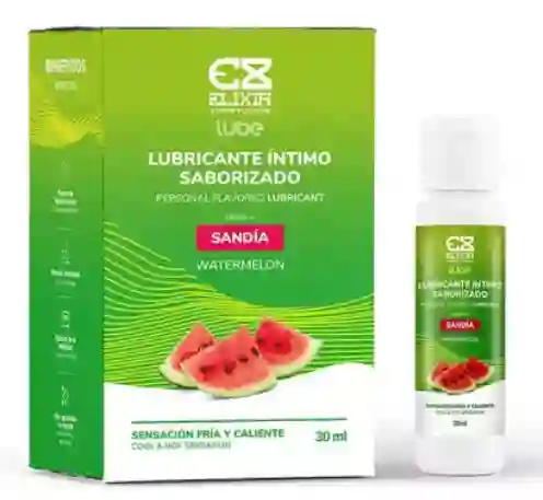 Lubricante Intimo Saborizado Sandía Elixir