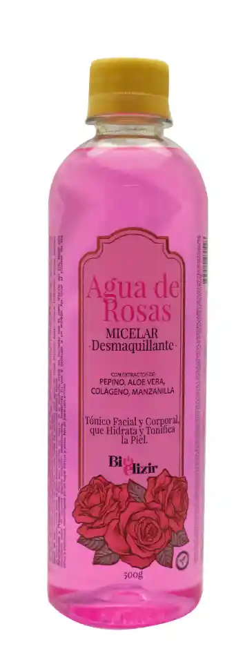 Agua De Rosas Micelar Desmaquillante X 500g