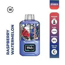 Vaporizador Crazyace 15.000 Puffs Sabor Strawberry Watermelon