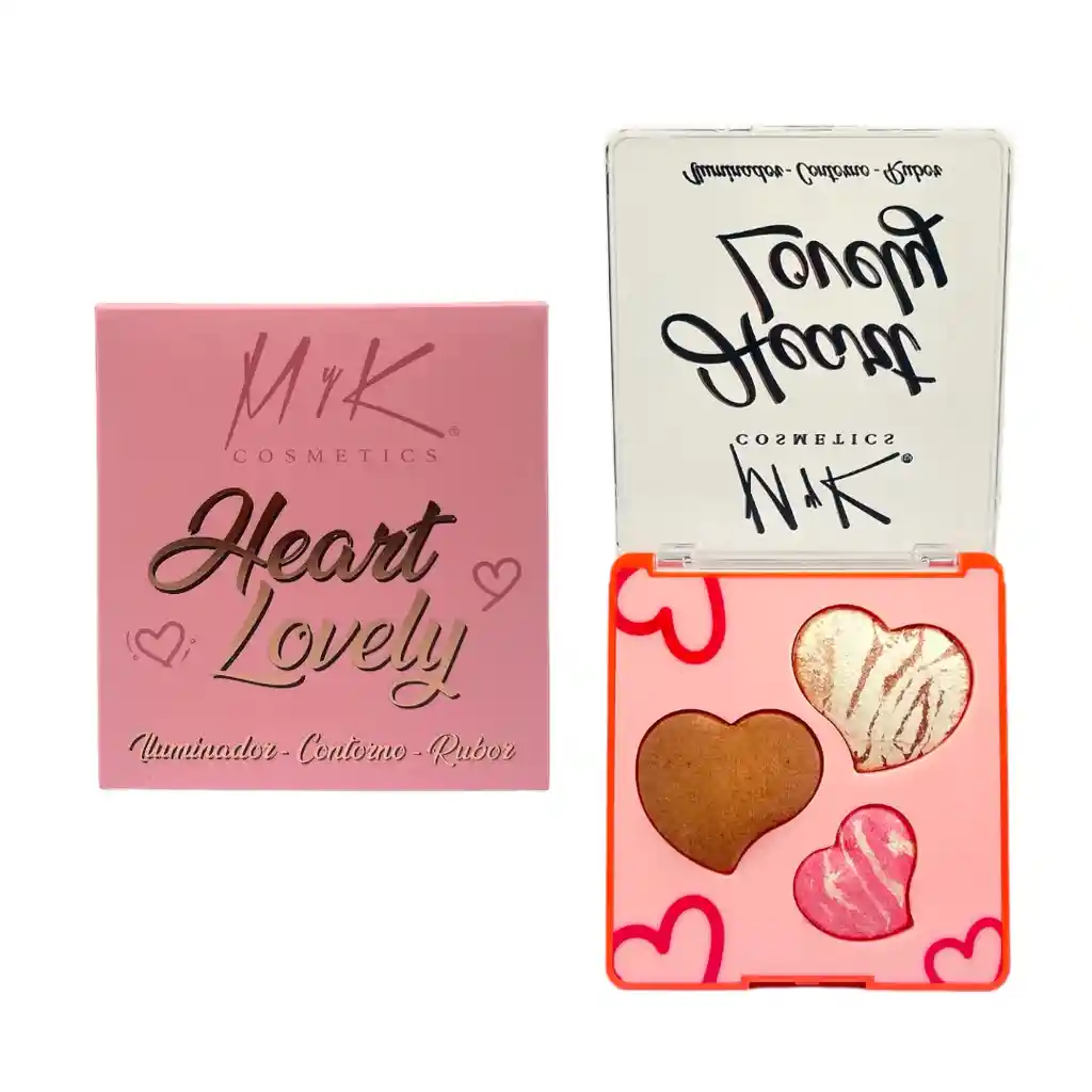 Paleta De Rostro Heart Lovely Myk Tono 1