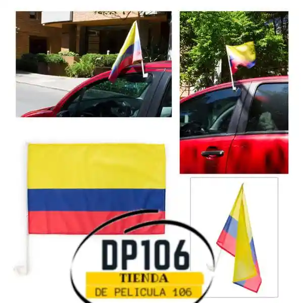 Bandera De Colombia Para Carro