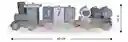 Bloques Mensuales Para Bebes Tren De Madera