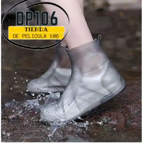 Protector De Lluvia Para Zapatos Talla 42-43 Se Envia Color Aleatorio