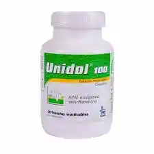 Unidol 100mg Frasco Venta X Tableta