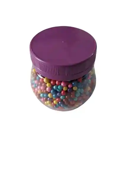 Perlas Comestibles Dulces Colores Surtidos #4 X 125grs