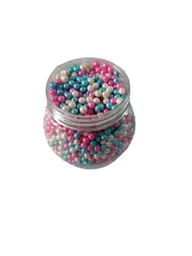 Perlas Comestibles Dulces Colores Surtidos #4 X125grs