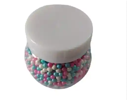 Perlas Comestibles Dulces Colores Surtidos #4 X125grs