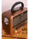 Radio Diseño Antiguo Recargable Am, Fm, Sw Bluetooth, Usb, Sd, Power Bank - Milan Jx 209
