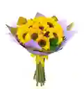 Ramillete De 10 Girasol Mama