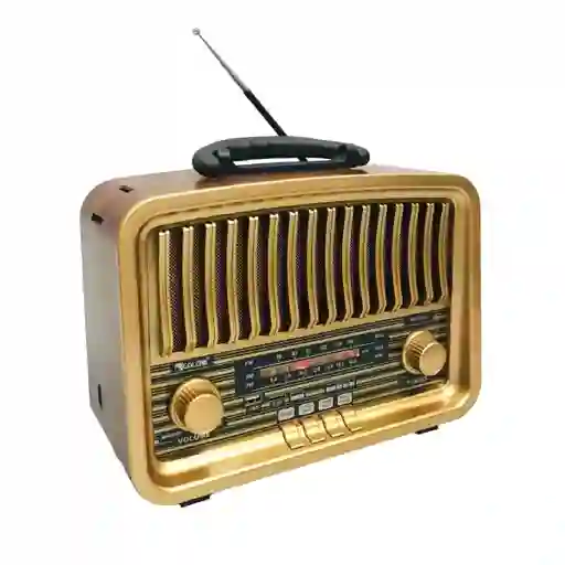 Radio Diseño Antiguo Recargable Am, Fm, Sw Bluetooth, Usb, Sd, Power Bank - Nápoles Jx 211