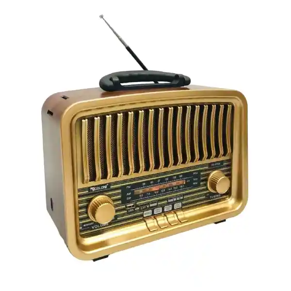 Radio Diseño Antiguo Recargable Am, Fm, Sw Bluetooth, Usb, Sd, Power Bank - Nápoles Jx 211