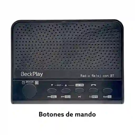 Radio Reloj Despertador Digital, Corriente Directa