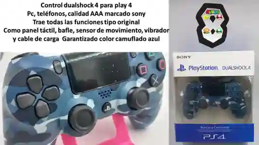 Control Play 4 Tipo Original Camuflado