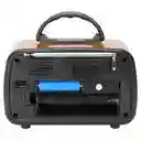 Radio Diseño Antiguo Recargable Am, Fm, Sw, Bluetooth, Usb, Sd, Power Bank - Nns 8068 Bt Vintage