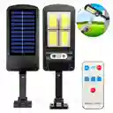 Lámpara Solar Para Exteriores Con Sensor De Movimiento, Fotocelda, Control Remoto - Bk 320 4 Leds