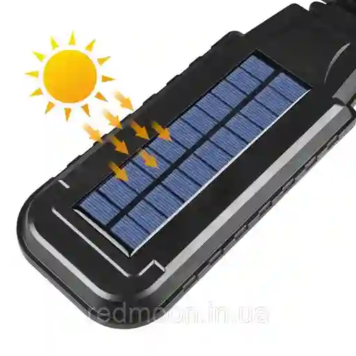 Lámpara Solar Para Exteriores Con Sensor De Movimiento, Fotocelda, Control Remoto - Bk 320 4 Leds