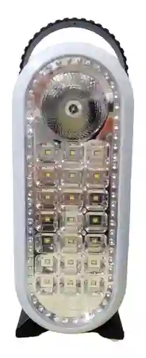 Lámpara 21 Leds Recargable De Emergencia, Reflector Camping