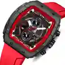 Reloj G-force H3996g Cronografo Funcional Goma + Estuche