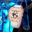 Reloj G-force H3996g Cronografo Funcional Goma + Estuche