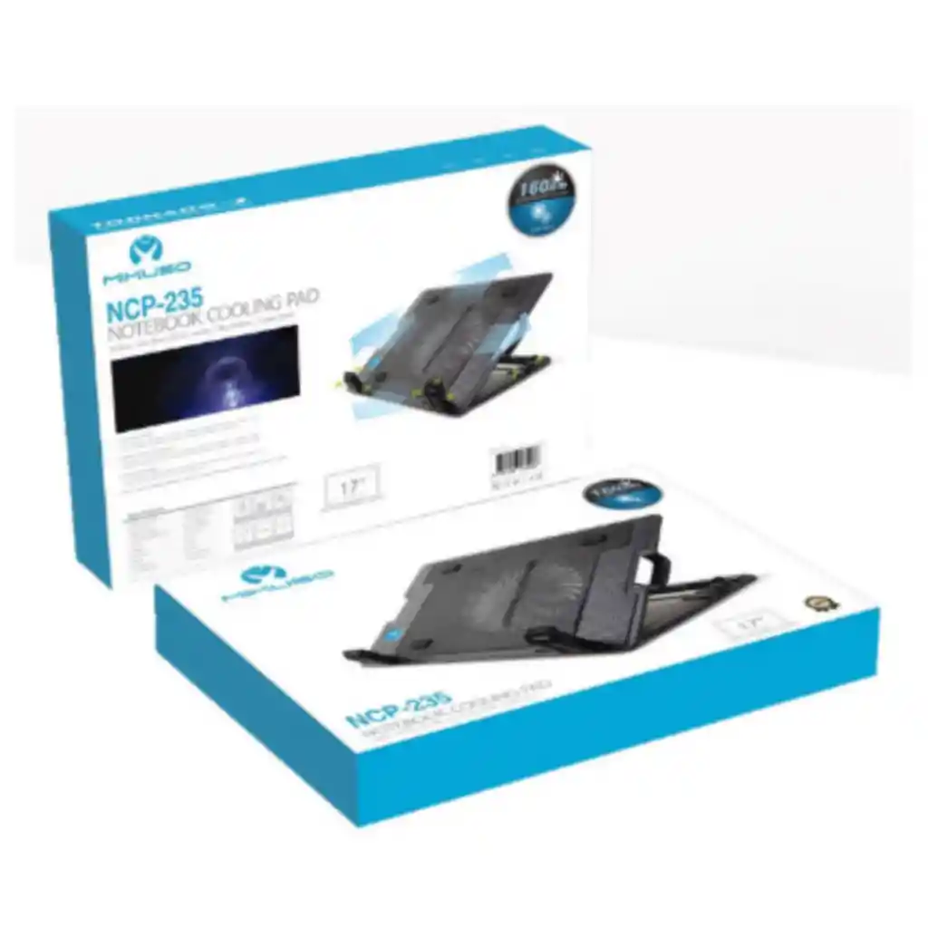 Base Refrigerante 1 Ventilador Ncp 235 Mikuso
