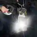 Linterna Con Panel Solar 5 Modos De Luz, Recargable, Llavero De Emergencia- W5138