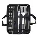 Juego De Barbacoa Utensilios De Parrilla Inoxidable De 18pzs