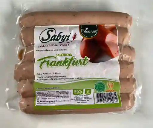 Salchicha Vegana Frankfurt Sabyi