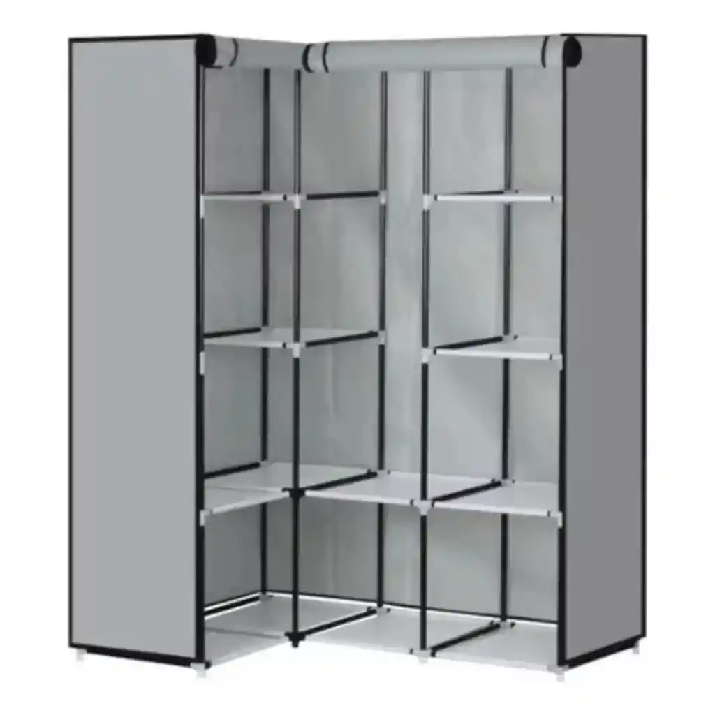Closet Esquinero Organizador De Ropa 8 Estantes