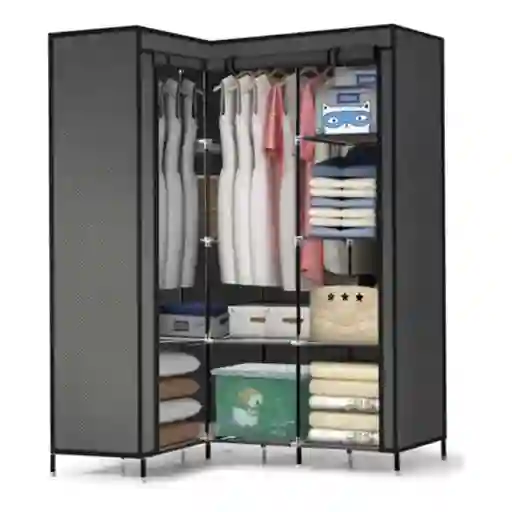 Closet Esquinero Organizador De Ropa 8 Estantes