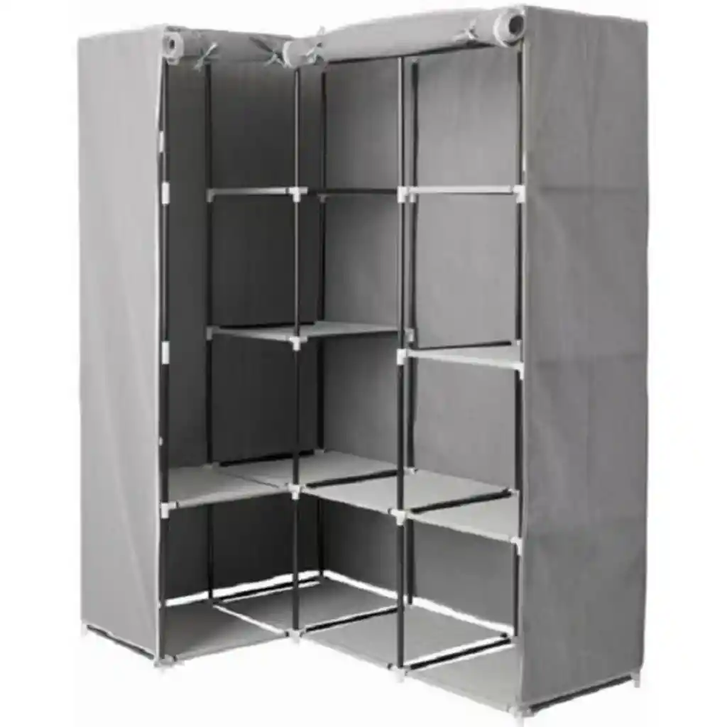 Closet Esquinero Organizador De Ropa 8 Estantes