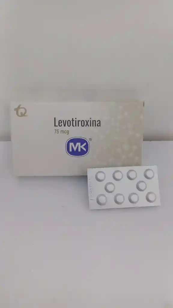 Levotiroxina 75 Mg X 10 Tabs