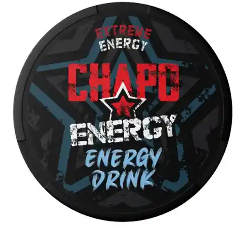 Pouches De Caffeine Chapo Energy Drink 75mg