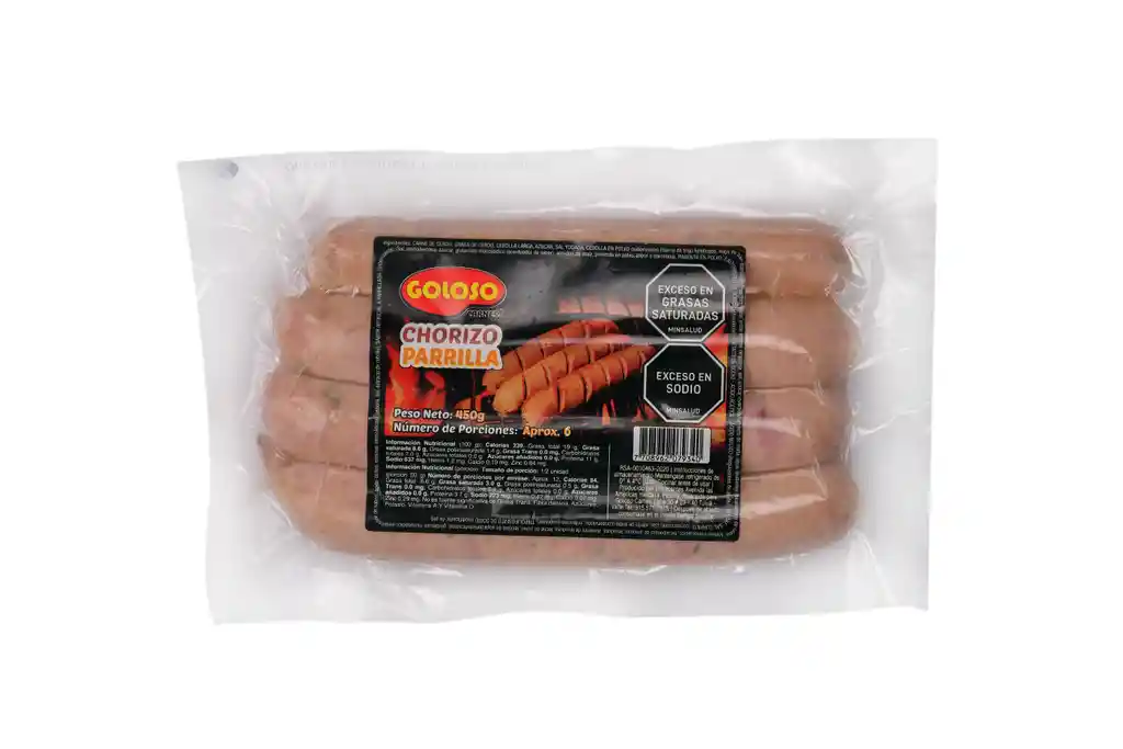 Goloso Chorizo Parrilla X 6