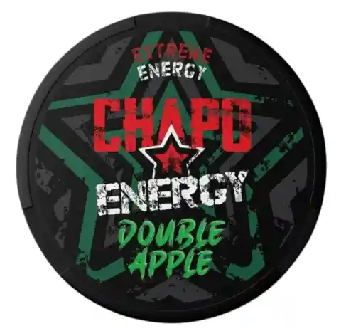 Pouches De Caffeine Chapo Doublé Apple 75mg