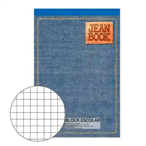 Block Bond Oficio Cuadros 70h Jean Book Norma