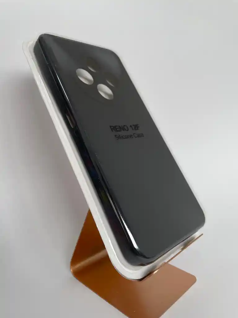 Silicon Case Oppo Reno 12f Negro
