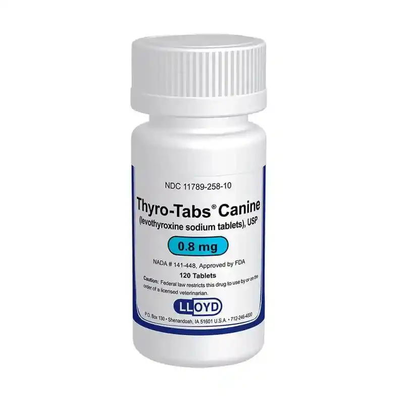 Thyro Tabs 0.8 Mg Frasco X 120 Tab