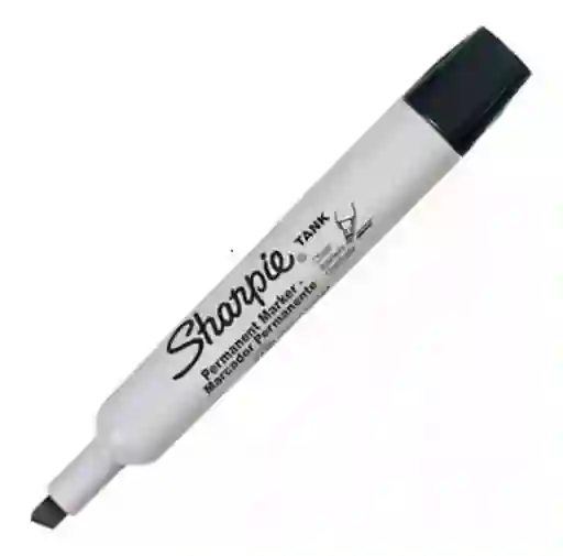 Marcador Permanente Sharpie Tank Negro