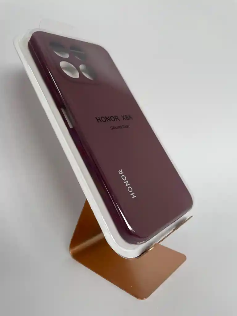 Silicon Case Honor X8a Vinotinto