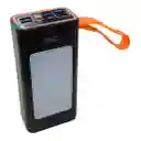 Power Bank 30.000mah Carga Rápida 22.5w Con Linterna Pzx V88