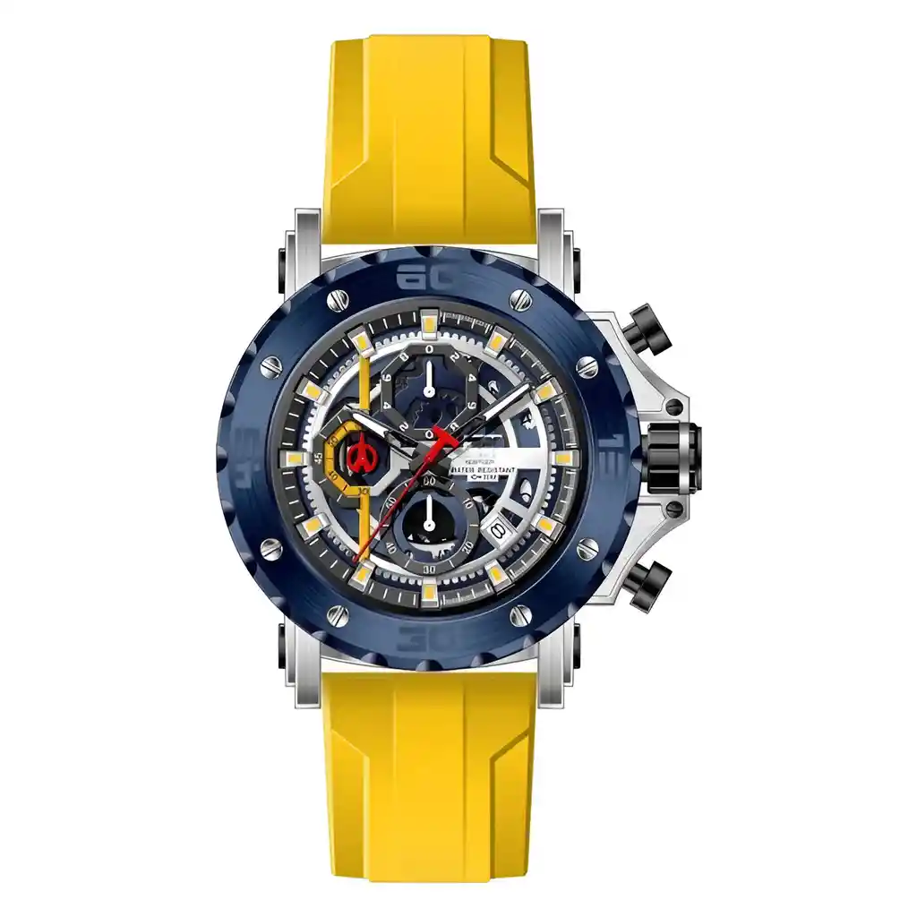 Reloj G-force H3959g Cronografo Funcional Goma + Estuche
