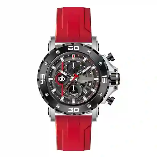 Reloj G-force H3959g Cronografo Funcional Goma + Estuche