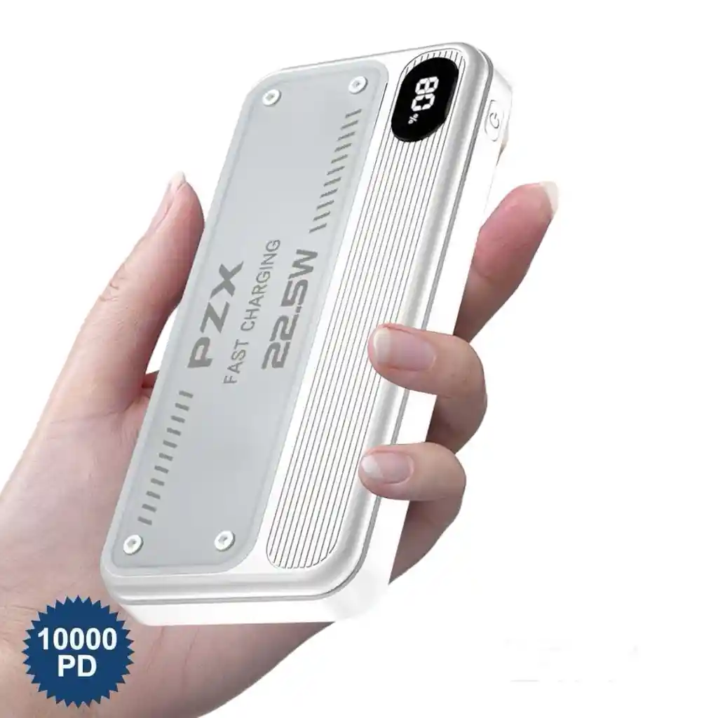 Power Bank 10.000mah Carga Rapida 22.5w Indicador Carga V75